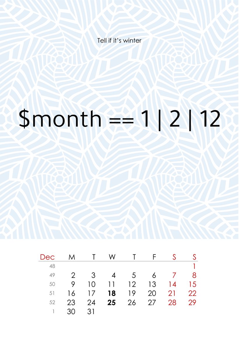 Perl 6 Calendar 2019 — December
