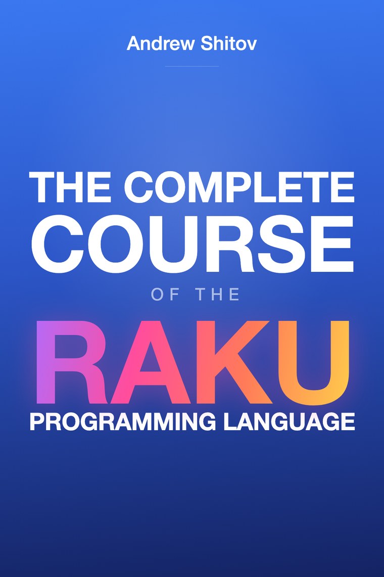 The Raku Course cover